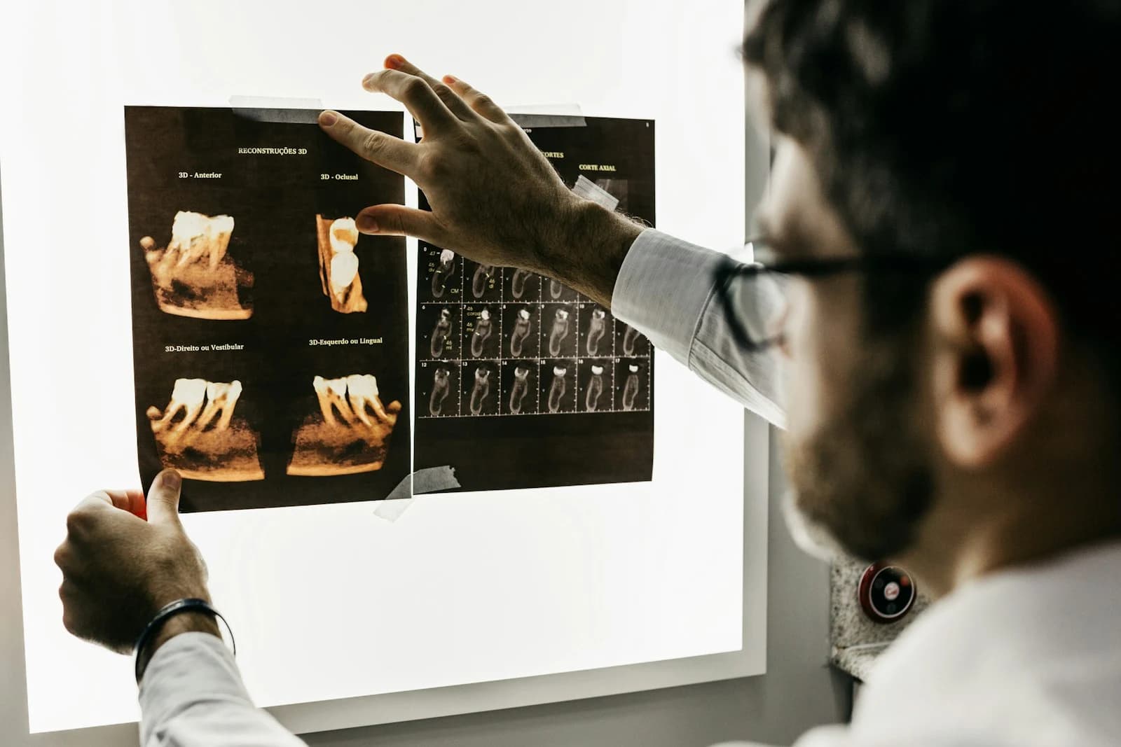 Cabinet de imagistică dentară cu lumină naturală